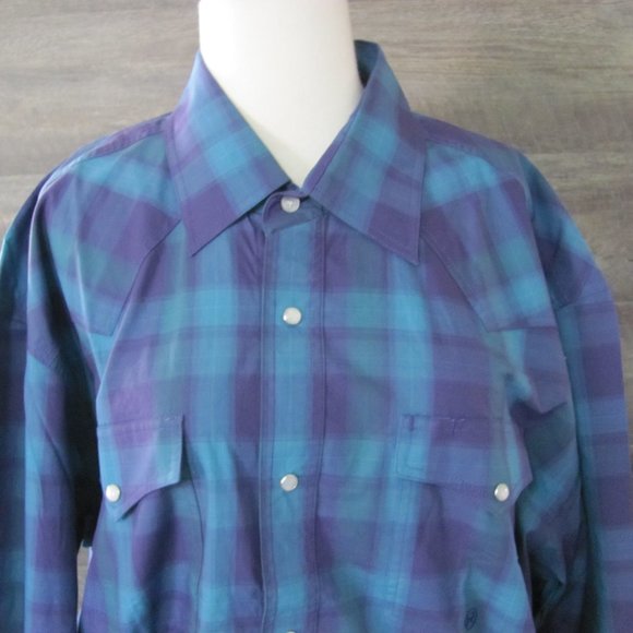 ROPER  MENS WESTERN RODEO STYLE SHIRT - Picture 4 of 10